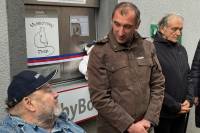 mstostarosta Jan Bure a starosta Novho Straec Karel Filip